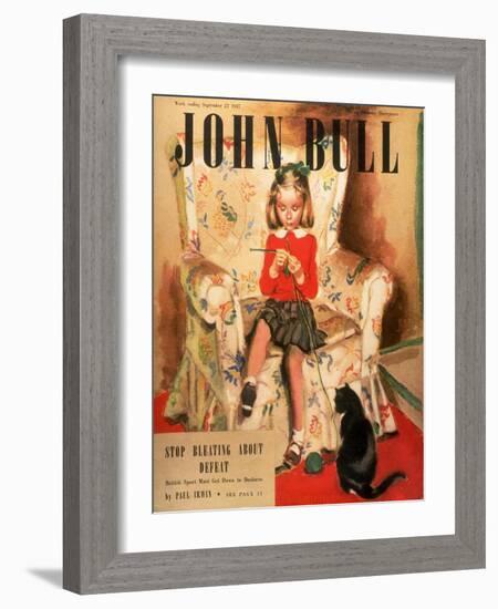 Front Cover of 'John Bull', September 1947-null-Framed Giclee Print