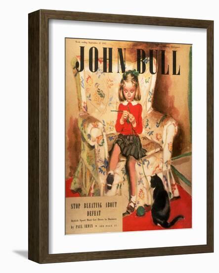 Front Cover of 'John Bull', September 1947-null-Framed Giclee Print