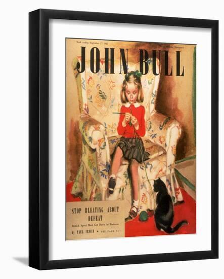 Front Cover of 'John Bull', September 1947-null-Framed Giclee Print