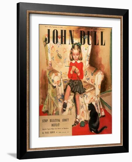 Front Cover of 'John Bull', September 1947-null-Framed Giclee Print