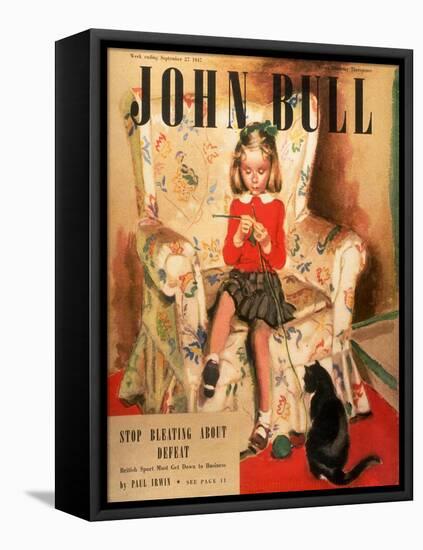 Front Cover of 'John Bull', September 1947-null-Framed Premier Image Canvas