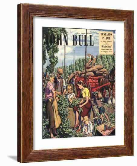 Front Cover of 'John Bull', September 1948-null-Framed Giclee Print