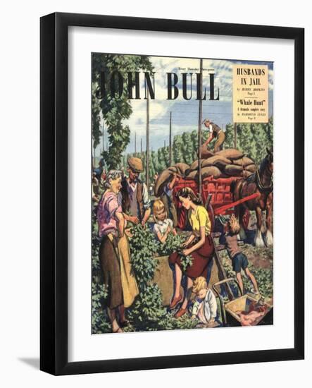 Front Cover of 'John Bull', September 1948-null-Framed Giclee Print