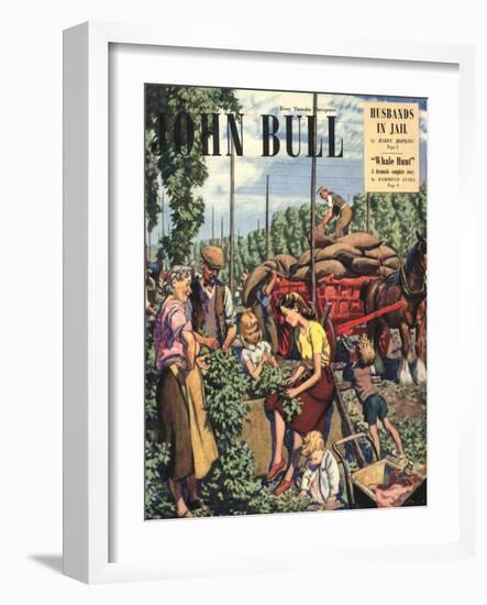 Front Cover of 'John Bull', September 1948-null-Framed Giclee Print