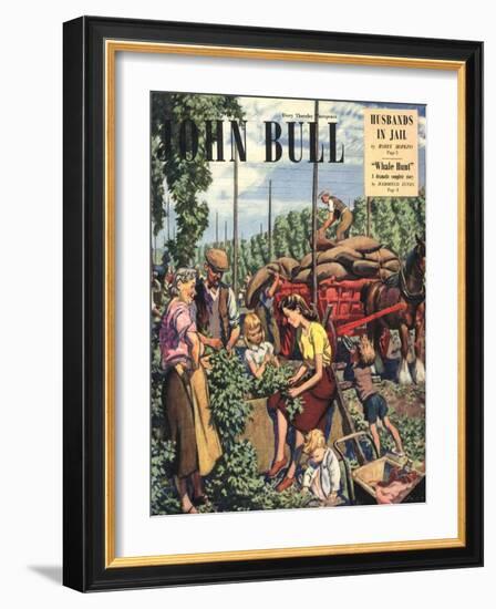 Front Cover of 'John Bull', September 1948-null-Framed Giclee Print