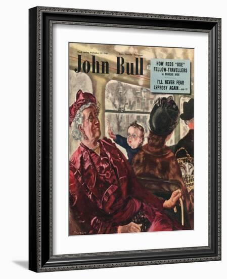 Front Cover of 'John Bull', September 1949-null-Framed Giclee Print