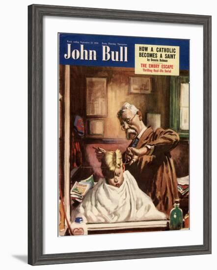 Front Cover of 'John Bull', September 1950-null-Framed Giclee Print