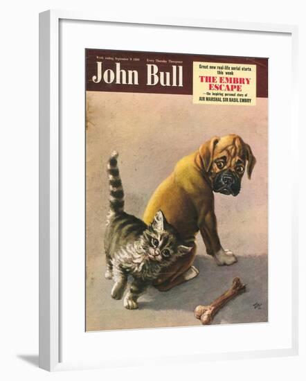 Front Cover of 'John Bull', September 1950-null-Framed Giclee Print