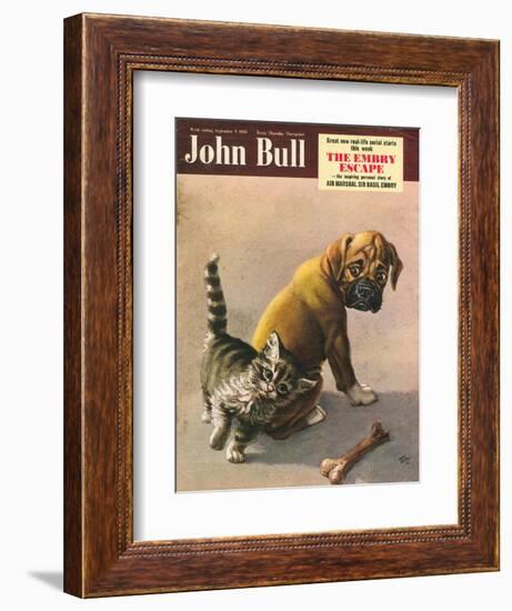 Front Cover of 'John Bull', September 1950-null-Framed Giclee Print