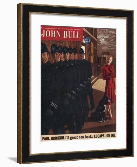 Front Cover of 'John Bull', September 1952-null-Framed Giclee Print