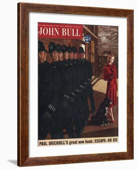 Front Cover of 'John Bull', September 1952-null-Framed Giclee Print