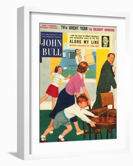 Front Cover of 'John Bull', September 1953-null-Framed Giclee Print