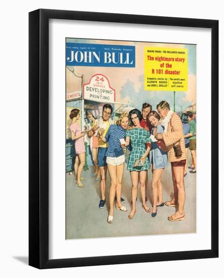 Front Cover of 'John Bull', September 1955-null-Framed Giclee Print