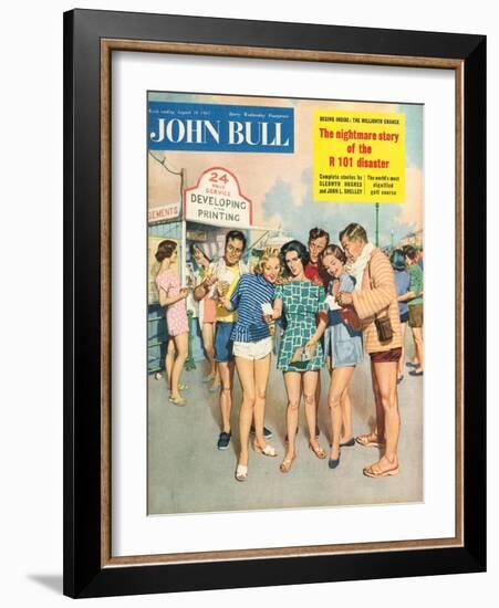 Front Cover of 'John Bull', September 1955-null-Framed Giclee Print