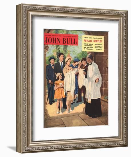 Front Cover of 'John Bull', September 1955-null-Framed Giclee Print