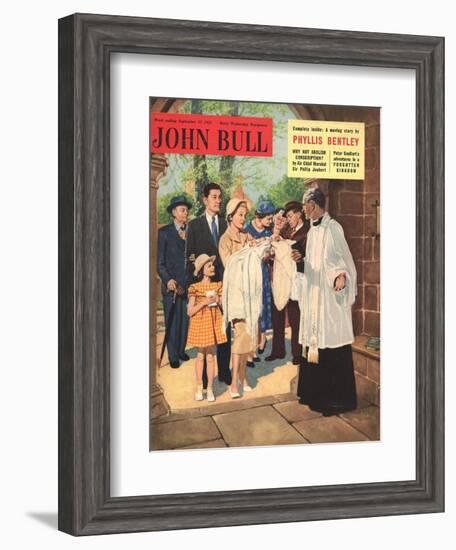 Front Cover of 'John Bull', September 1955-null-Framed Giclee Print