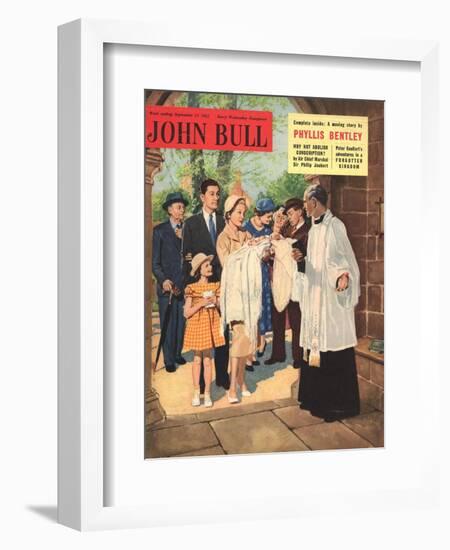 Front Cover of 'John Bull', September 1955-null-Framed Giclee Print