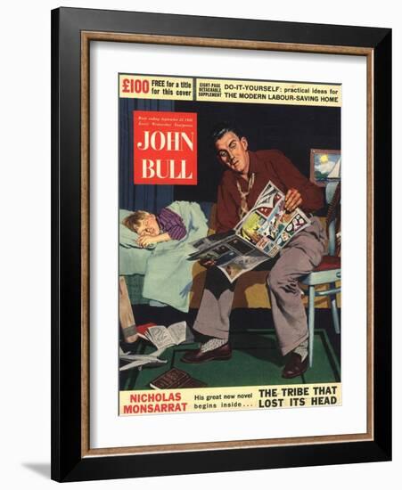 Front Cover of 'John Bull', September 1956-null-Framed Giclee Print