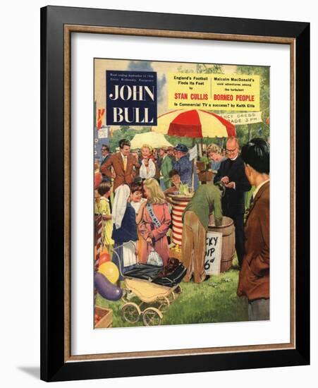 Front Cover of 'John Bull', September 1956-null-Framed Giclee Print