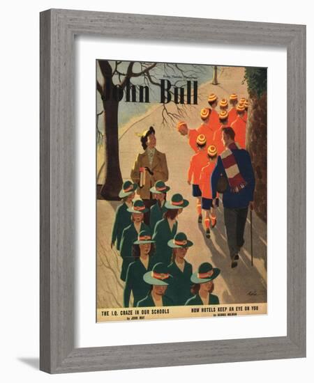 Front Cover of 'John Bull', September 1956-null-Framed Giclee Print