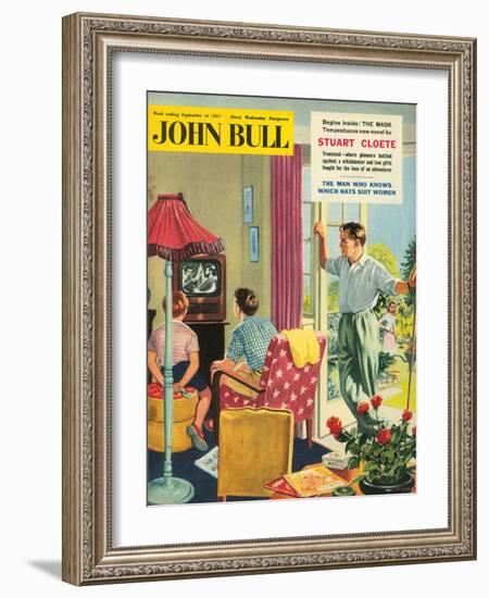 Front Cover of 'John Bull', September 1957-null-Framed Giclee Print