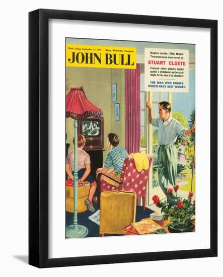 Front Cover of 'John Bull', September 1957-null-Framed Giclee Print