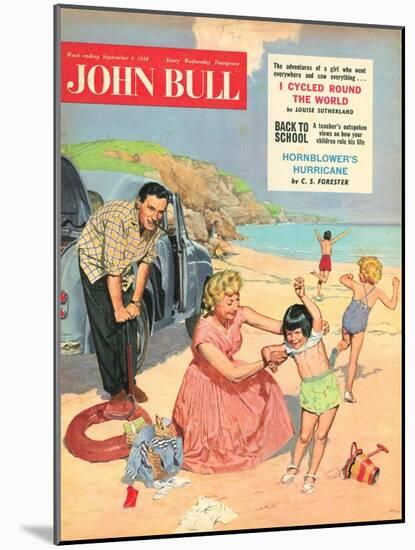 Front Cover of 'John Bull', September 1958-null-Mounted Giclee Print