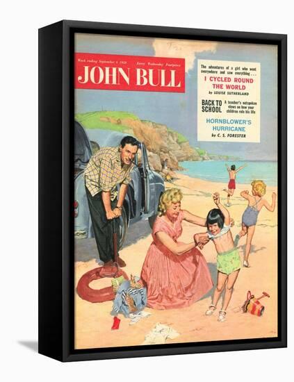 Front Cover of 'John Bull', September 1958-null-Framed Premier Image Canvas