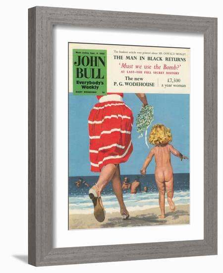 Front Cover of John Bull, September 1959-null-Framed Giclee Print