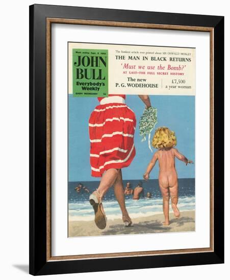 Front Cover of John Bull, September 1959-null-Framed Giclee Print