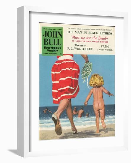 Front Cover of John Bull, September 1959-null-Framed Giclee Print