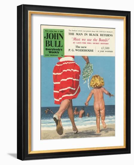 Front Cover of John Bull, September 1959-null-Framed Giclee Print