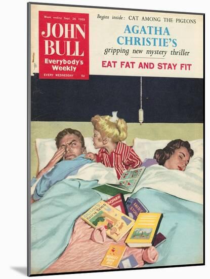 Front Cover of 'John Bull', September 1959-null-Mounted Giclee Print