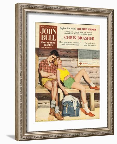 Front Cover of 'John Bull', September 1959-null-Framed Giclee Print