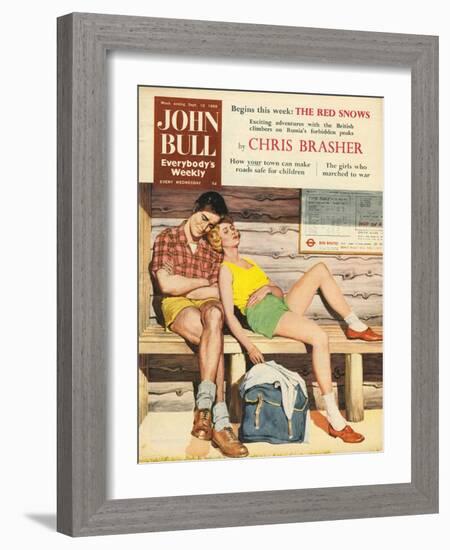 Front Cover of 'John Bull', September 1959-null-Framed Giclee Print