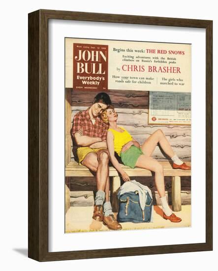 Front Cover of 'John Bull', September 1959-null-Framed Giclee Print