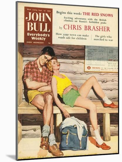 Front Cover of 'John Bull', September 1959-null-Mounted Giclee Print