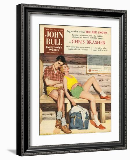 Front Cover of 'John Bull', September 1959-null-Framed Giclee Print