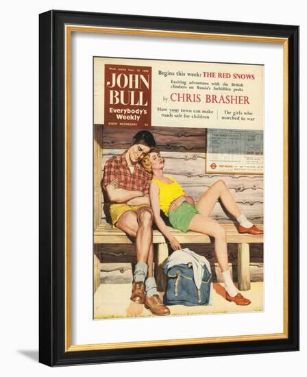 Front Cover of 'John Bull', September 1959-null-Framed Giclee Print