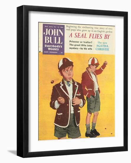 Front Cover of 'John Bull'-null-Framed Giclee Print