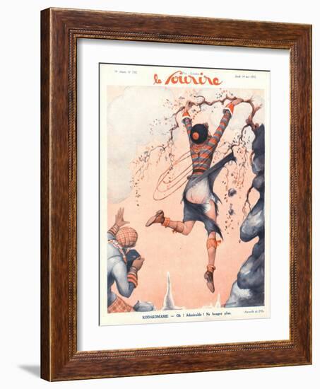 Front Cover of 'Le Sourire', May 1931-French School-Framed Giclee Print