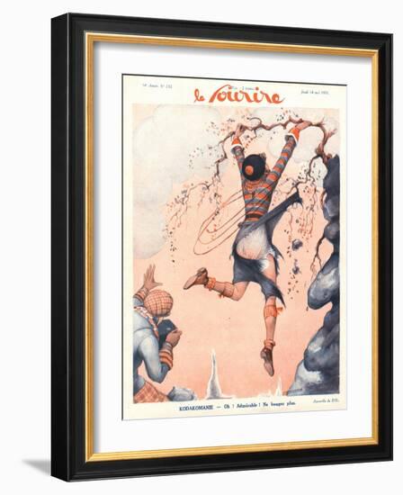 Front Cover of 'Le Sourire', May 1931-French School-Framed Giclee Print