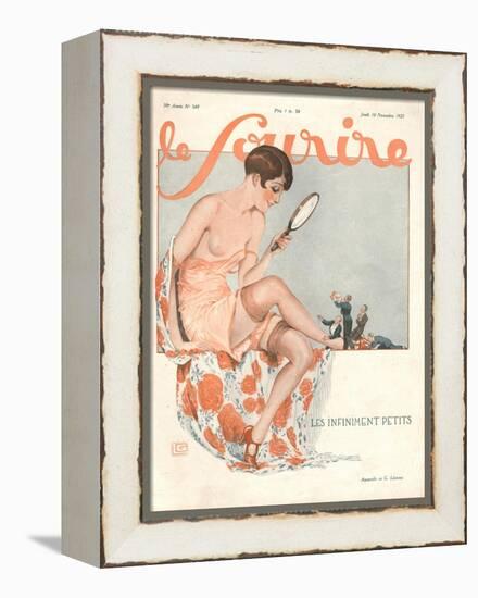 Front Cover of 'Le Sourire', November 1927-Georges Leonnec-Framed Premier Image Canvas