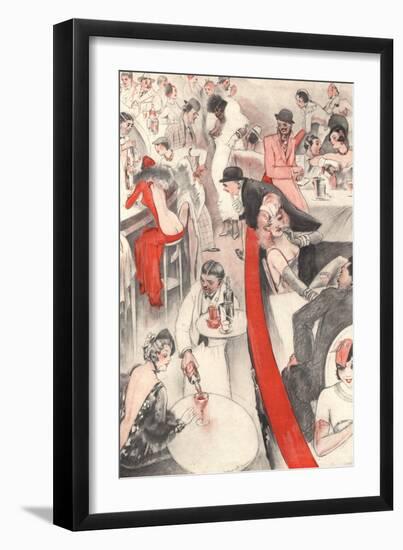 Front Cover of 'Le Sourire'-null-Framed Giclee Print