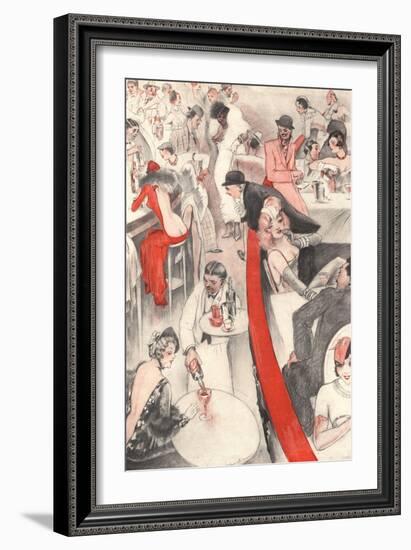 Front Cover of 'Le Sourire'-null-Framed Giclee Print