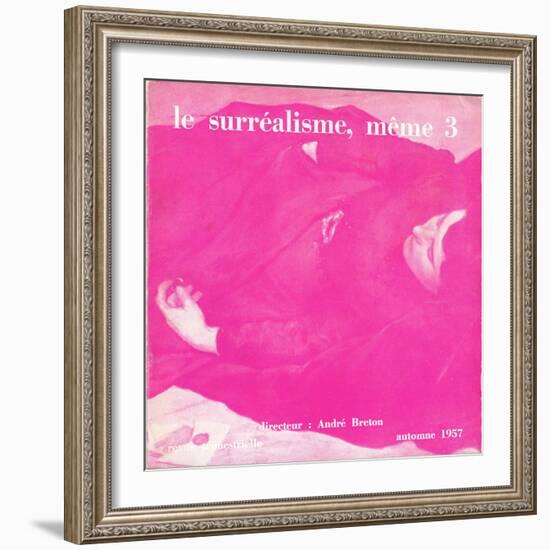 Front Cover of 'Le Surréalisme', Même 3, 1957-Gabriel Max-Framed Giclee Print