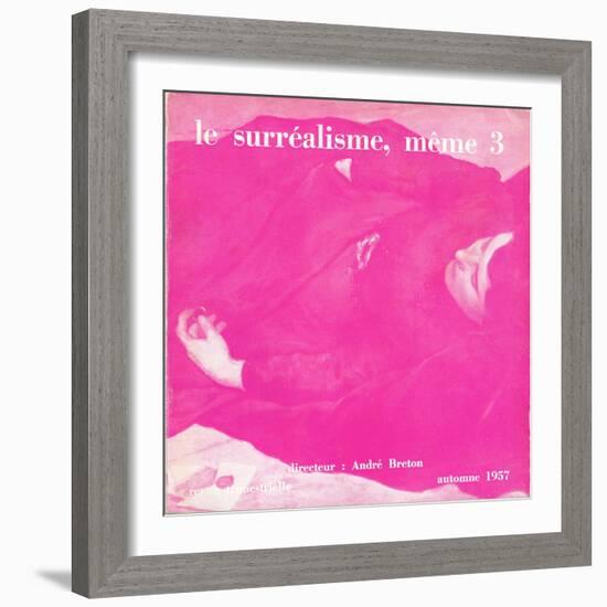 Front Cover of 'Le Surréalisme', Même 3, 1957-Gabriel Max-Framed Giclee Print
