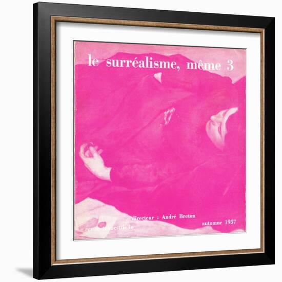 Front Cover of 'Le Surréalisme', Même 3, 1957-Gabriel Max-Framed Giclee Print