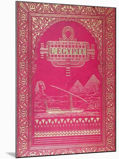 Front Cover of LEgypte by G. Ebers, Published in Paris, 1880-null-Mounted Giclee Print