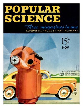Front Cover Of Popular Science Magazine November 1 1940 Art